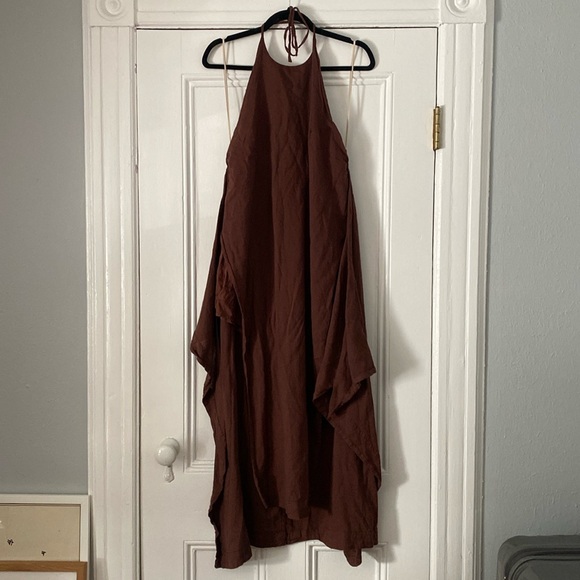 Free People Call Me Midi Dress Wrap Dress - Picture 5 of 5